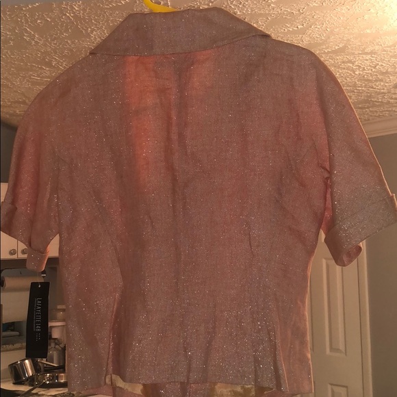 Lafayette 148 Peach shimmer Jacket - Picture 5 of 6